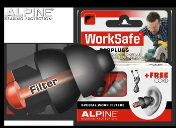 Alpske Worksafe Delovne Opreme Za Varovanje Sluha, Zaščita Slušalka, Anti Hrupa Ušesni Čepi Udobno