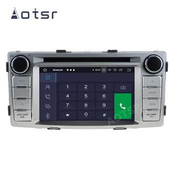AOTSR 2 Din avtoradio Coche Android 10 Za Toyota Hilux 2012 - 2017 Centralne Multimedijski Predvajalnik, GPS Navigacija 2Din DSP Autoradio