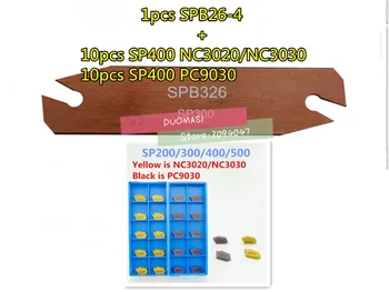 11pcs/set SPB426 1pcs+SP400 NC3020/NC3030 10pcs Obdelava jekla ali 10PCS SP400 PC9030 Obdelave, iz Nerjavnega jekla