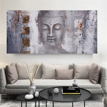 Plakati Platno Umetnosti Buda Slike Wall Art Slik, Dnevne Sobe, Moderne Umetnosti Tiskanja Velikost Dekorativne Slike Brez Okvirja