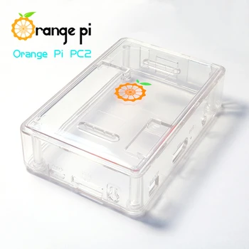Oranžna Pi PC2+Pregleden ABS Ohišje +Napajalni Kabel, Podpira Android 5.1, Ubuntu, Debian Sliko
