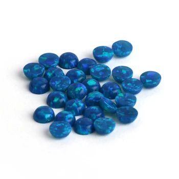 Visoko kvalitetnih Sintetičnih Opal 1,5 mm~10 mm OP63 Krog Chrysoprase Svoboden Opal Gem Kamen
