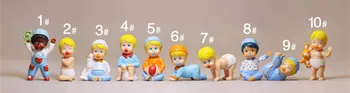 Original ZDA Mini Baby Doll Model Okraski Otroka V Moj Žep PVC Slika Igrača Darilo za Rojstni dan
