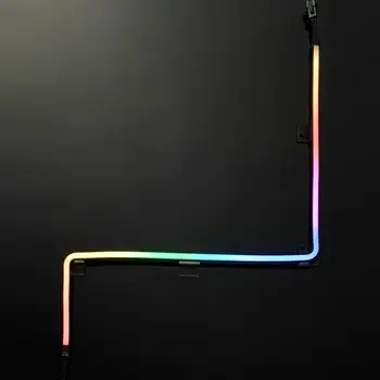 550mm Luči LED Trakovi Digitalna RGB 3Pin PC Računalnik Primerih Krmilnik 5v Prilagodljiv Stabilen Trak za Povezavo Z Lahkoto Barvno
