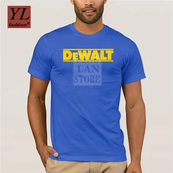 Design Dewalt Orodja Izvajalec Priročen Človek Strokovne Tshirt Kul Priložnostno Pismo Mens T Shirt 2020
