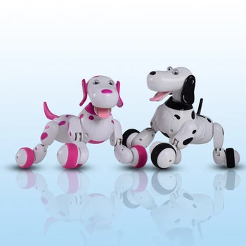 Robot igrača za psa rc robotika živali radijsko nadzorovano igrače, radio nadzorovanih otrok otroci rdeče belo 2020 novo darilo