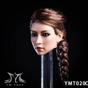 Na Zalogi YMTOYS 1/6 YMT020 Ženski Azijskih YA Head Skulptura Carving z Zasajene za 12