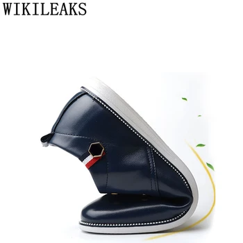 Luksuzni Moških Priložnostne Čevlji Črno Oxford Čevlji za Moške Oblikovalec Zimske Usnjene Čevlje Moške 2020 Zapatos Hombre Erkek Ayakkabi Tenis