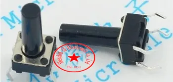 D_D 1000pcs 6*6*12 mm Plug-Pin Otipljivo Gumb Preklopi Takta Stikalo 6x6x12