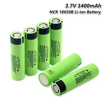 Liitokala Hot Novo Izvirno NCR18650B 3,7 v 3400 mAh Litij-18650 Polnilna Baterija Za Svetilko baterije (NI PCB)