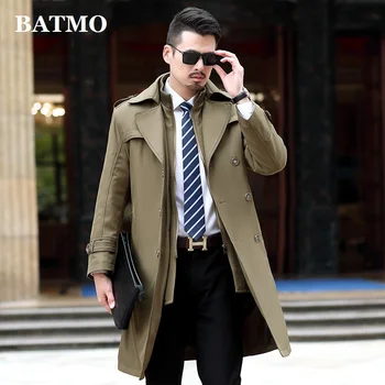BATMO 2020 nov prihod zime&jeseni visoko kakovost volne thicked jarek plašč moške,za moške dolge volne, jakne,plus velikost S-XXXL
