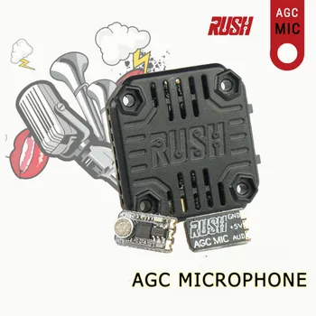 0.3 g RUSH AGC MIKROFON Mikrofon za HITENJA Tank Mini VTX Video Oddajnik RC Brnenje MultiRotor FPV Dirke