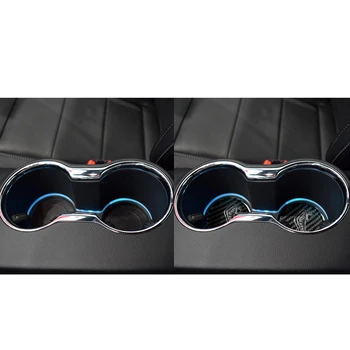 Ogljikovih Vlaken Notranje zadeve Coasters Shranjevanje Preproge Hitrosti za Ford Mustang Pribor -2020 Ford Mustang Nalepka