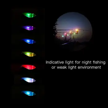 Lixada Brezžični Digitalni Ribolov Ribolov Ugriz Alarm Zvočnega Opozorila Kit Zamenljiva Barvni LED Indikator Alarma s Prenosno Ohišje