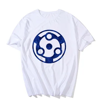Majica Fashion Japonski Anime Moških Naruto Sasuke Smešno Risanka T-shirt Priložnostne Kul Ulične Tshirt Nekaj Hip Hop Top Tee Moški