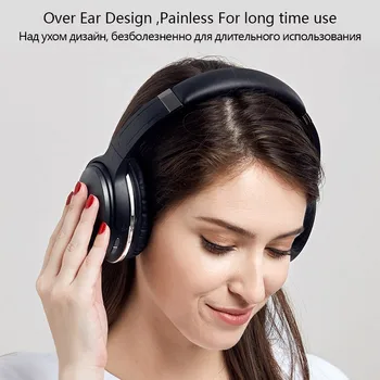 Tourya HZ08 Brezžične Slušalke Nad Uho Bluetooth 4.2 Slušalke Nastavljiv Slušalke Slušalke Z Mikrofonom Za Ios Android Telefonov PC