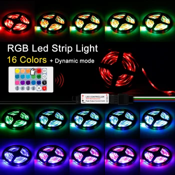 LED Trak RGB Svetlobe 2835SMD Nepremočljiva Prilagodljiv Trak LED Trak Diod RGBW+RGBWW USB TV Osvetlitev ozadja LED Počitnice Dekor Trakovi, Žarnice