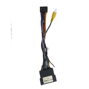 2 din avtoradio Ženski ISO Radio Priključite Napajalni Adapter za Ožičenje, Poseben Pas za SEMENA Izboljšati S2 S3 izkoristiti, napajalni kabel