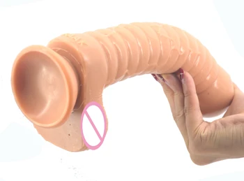 FAAK dolgo silikonski vibrator realne foreskin kroglice penis s sesalno pokal velika analni vibrator butt plug izdelke, povezane s spolnostjo ženske masturbator