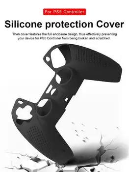 New Visoke Kakovosti Silikonski Zaščitni Anti Slip Pokrov Zaščitni ovitek Za PS5 Gamepad Krmilnika Dodatki