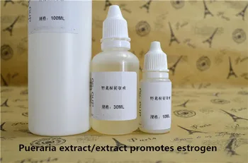 Ekstrakt Pueraria/Ekstrakcijo Spodbuja estrogen za krepitev prsi elastičnost, trdno kožo, elastična in firming10/30/100 ml