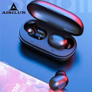 GT1 TWS Prstnih Dotik, Bluetooth Slušalke HD Brezžične Stereo Slušalke,šumov Gaming Slušalke v uho brsti Dinamično