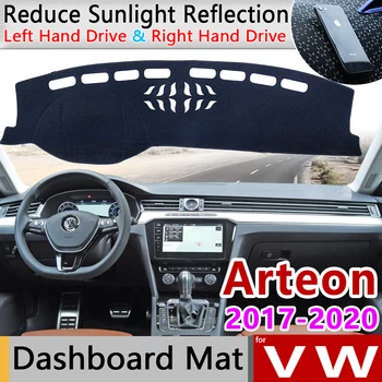 Za Volkswagen VW Arteon 2017 2018 2019 2020 Anti-Slip Mat nadzorna plošča Pokrov Pad Dežnik Dashmat Zaščito Preprogo Pribor Preprogo