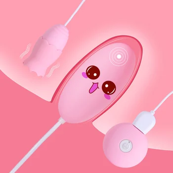G Spot Jezika Vibrator Ustni Blowjob za Odrasle Igrače Klitoris Stimulator Vagina Masaža Ženski Masturbator Spogleduje Igrače za Pare