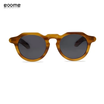 Eoome ročno izdelan leta 1960, Japonska Vintage Style Letnik Peck Retro Slogu Acetat Očala moški ženske okvirji in sunglass, Italija Acetat