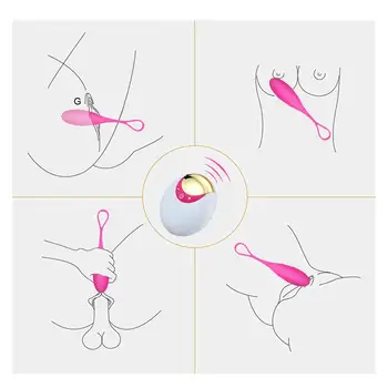 Vibracijsko Jajce Daljinski Upravljalnik Klitoris Stimulator G Spot Močan Vibrator Klitorisa Bullet Vibrator Metulj Hlačke Vibro Seks