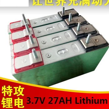 Baterija 5C 3,7 V Visoko Odvajanje Stopnje 3,7 V 27Ah Baterija Litij-Ion 30ah Bateria za DIY Lifepo4 24v 36V Avtomobilske Starter EV LED