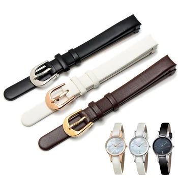 10 MM Visoke Kakovosti Pravega Usnja Watchband Za Gledanje Trak Pasu K43231/K43232 K4323130 K4323209 Lakasto usnje Watch Band