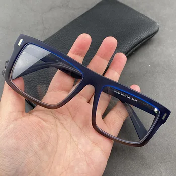 Acetat Prevelikih Očal Okvir Moški Ženske 2020 Letnik Kvadratnih Optična Očala Za Kratkovidnost Očala Okvirji Jasno Očala Oculos