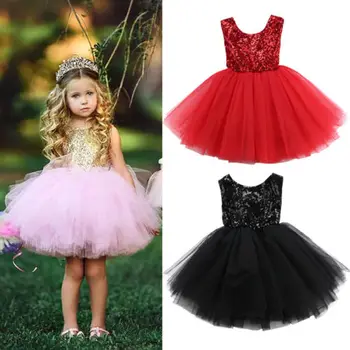 Emmababy Otroci Baby Dekle, Princesa Obleko Tutu Til Nazaj Votlih Iz Stranke Obleko Roza Rdeče Žogo Obleke Formalnih Obleke Obleke