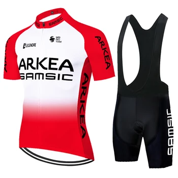 2020 ARKEA laser cut pro TEAM roupa ciclismo Kolesarjenje Oblačila Kolo dres Kolesarski Dres hlače, hlače z oprsnikom tricota ciclismo hombre