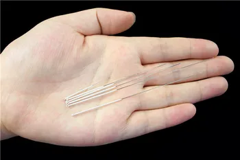 Medicinski Potrošni Akupunktura Moxibustion Srebrno Iglo Formula Cev Iglo Cev Iglo Set Iglo Večkrat Uporablja kože pin