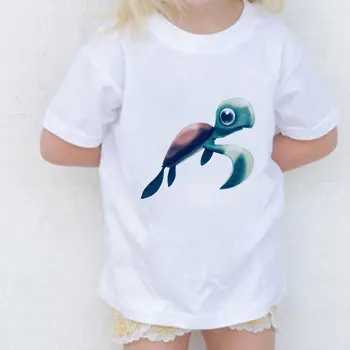 Nove Unisex Fant, Otroci Tshirts Zaščito Zemlje Ocean Želva morska deklica 24M-9T Modi Malčka Majice Otroške Poletne Obleke, Majice s kratkimi rokavi Dekliška