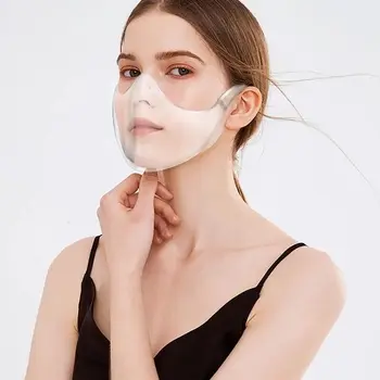 Maska Anti-Olje-Splash Meglo Kuhinja, Kuhanje Anti Zaščita Obraza Ščit Škropljenje Screen Protector Usta Kritje Za Ženske, Moške