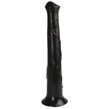 Super Dolgo, 42*6.5 cm Velik Dildo Realne Konj Dick Debel Penis Velik Sesalni Analni Čep Sex Igrače za Ženske Vaginalne Massager