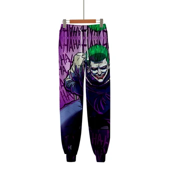 Haha smešno Joker 3d Joggers Hlače Modni Hip Hop Moški Ženske Dolge Ohlapne Hlače Priložnostne 3D Fitnes Hlače Sweatpants Plus Velikost 4XL