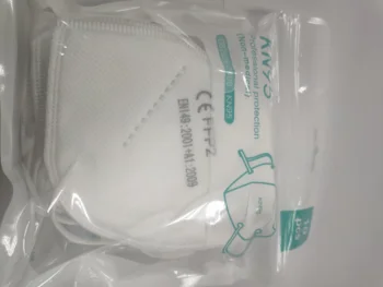 50PCS FFP2 CE KN95 Masko debelejši 5 plast Maske PM2.5 Anti-fog Močno Zaščitno Usta Masko Respirator za enkratno uporabo mascarillas
