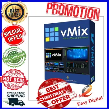 VMix Pro 23 Video Mešanje Programske opreme Življenjsko dobo Pre-Aktivira hitro dostavo worlwide