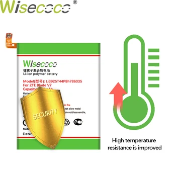 Wisecoco 3750mAh Li3925T44P8h786035 Baterija Za ZTE Blade V7 Z10 BA910 A910 A512 Xiaoxian 4 BV0701 Telefon+Številko za Sledenje