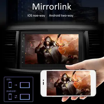 Avtoradio 2 Din Android Avtomobilski Stereo sistem, Zaslon na Dotik Multimedijski Predvajalnik Autoradio 2Din, Zaslon na Dotik, GPS, WIFI, Bluetooth, FM Auto Avdio