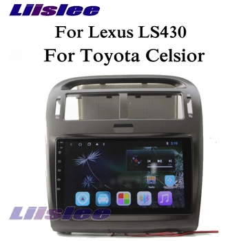 Za Lexus LS LS430 XF30 Za Toyota Celsior 2000~2006 Avto Multimedijski Predvajalnik NAVI 9 Zaslon Brezžični CarPlay Radio, GPS Navigacija