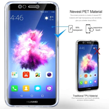 360 Dvojno Celotno Primeru telefon Za Huawei Y5P Y6P Y7 Y8P Y9S Pro Prime 2017 2018 2019 Nova 2i 3i 5i 5T 6 7i SE Pro Pokrov Ohišja Ohišje