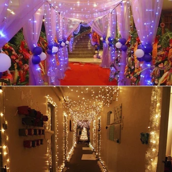 10M 20M, 30M Niz LED Luči Garland Počitnice Razsvetljavo Poroko Božični Dekor vodoodporna LED Pravljice Luči na Prostem Dekor UK/EU