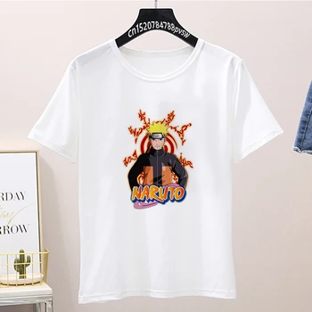 Oversize Naruto T Shirt Črni petek Prodaje 2020 Vse Za Novo Leto Tshirt Goth Ženske majice Harajuku Moda Tshirts
