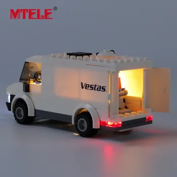 MTELE blagovne Znamke LED Light Up Kit Za Ustvarjalca Vestas Wind Turbine Združljiv Z 10268