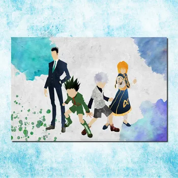 Hunter x Hunter Anime Umetnosti Svile Platno Plakat Velik Print 13x20 24x36 Palčni Stenske Slike Za Soba Dekor -4